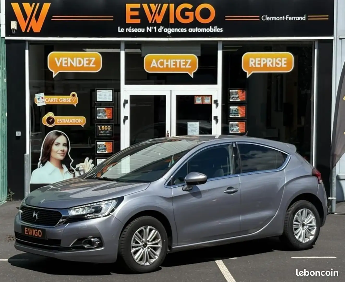 DS Automobiles DS 4 1.2 130ch 1ere main camera de recul Grijs - 1