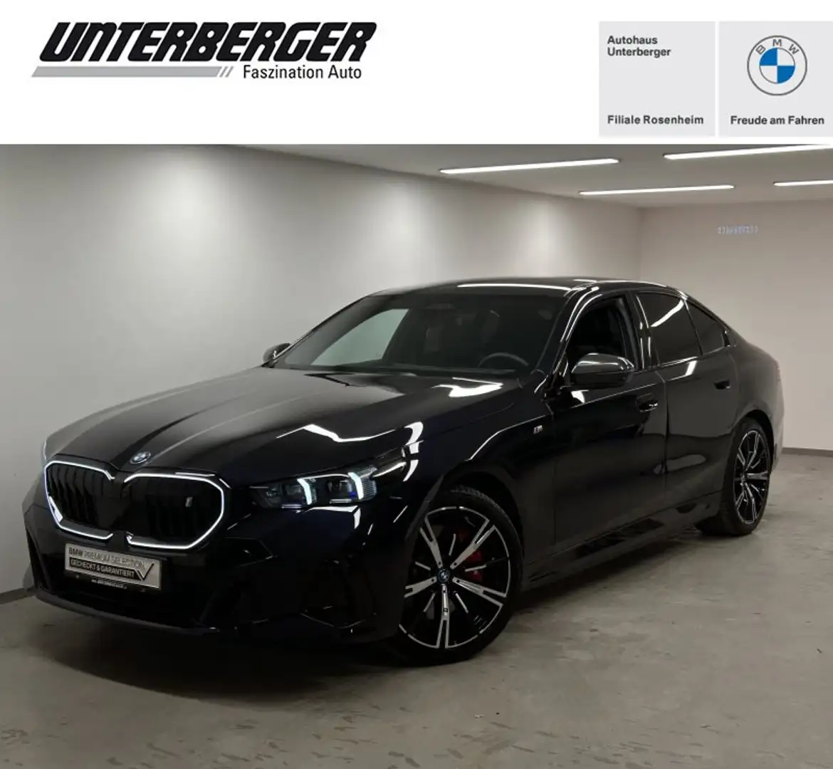 BMW i5 xDrive40 Limousine M Sportpaket Bowers&Wilkins LED Zwart - 1