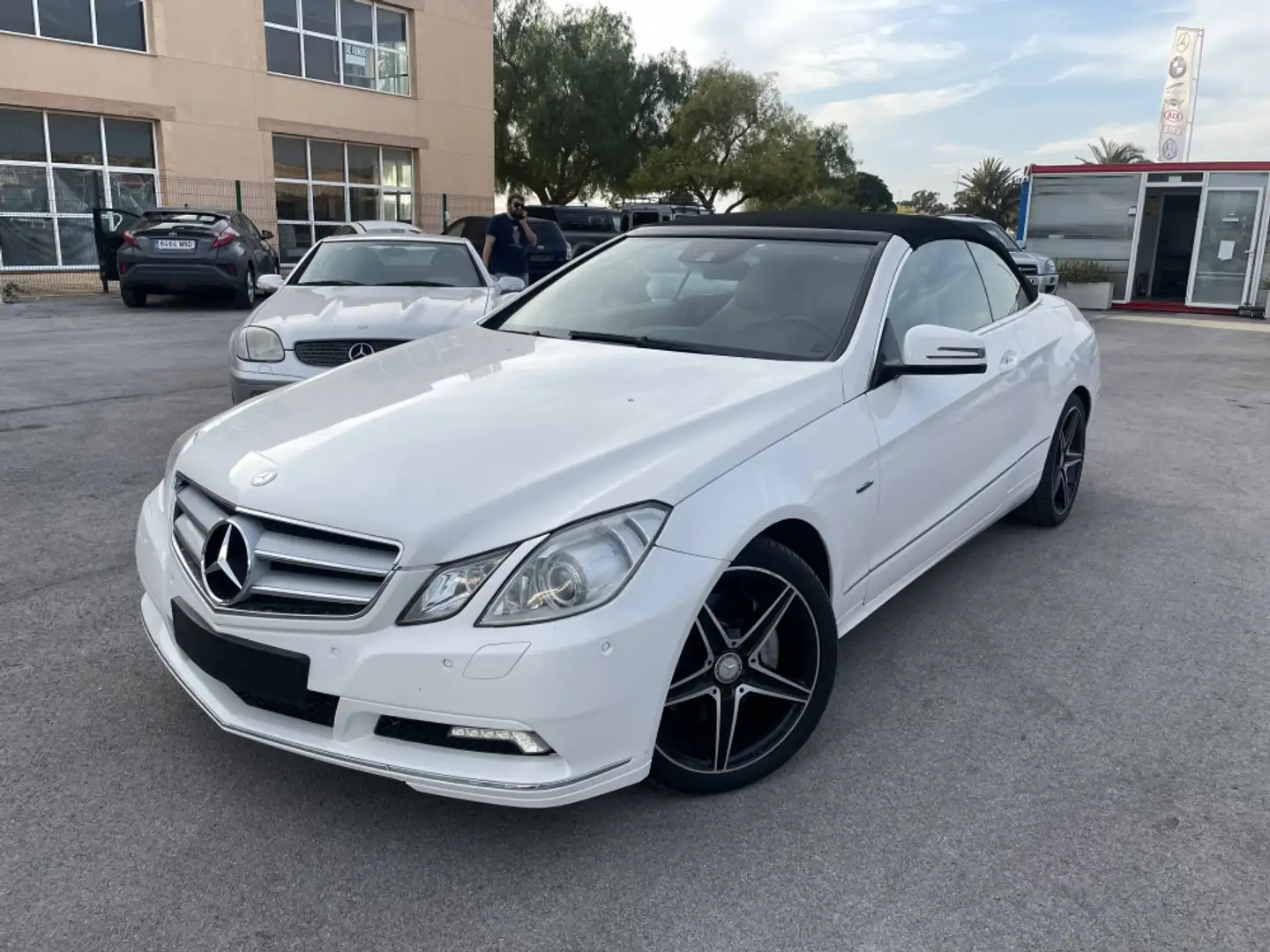 Mercedes-Benz E 350 Cabrio 350CDI BE Aut. Blanco - 2