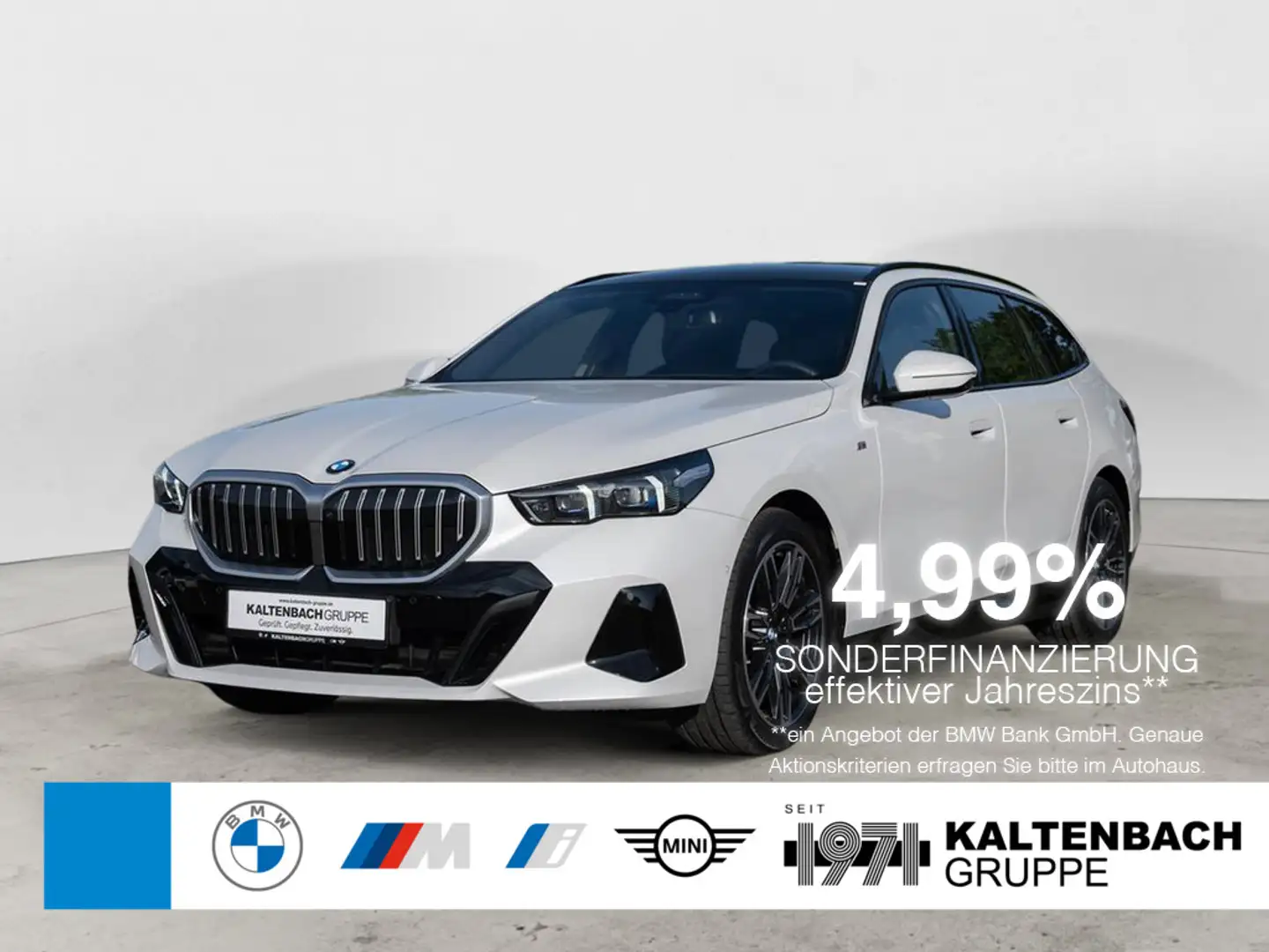 BMW 520 d Touring xDrive M-Sport PANO AHK HUD LED Bianco - 1