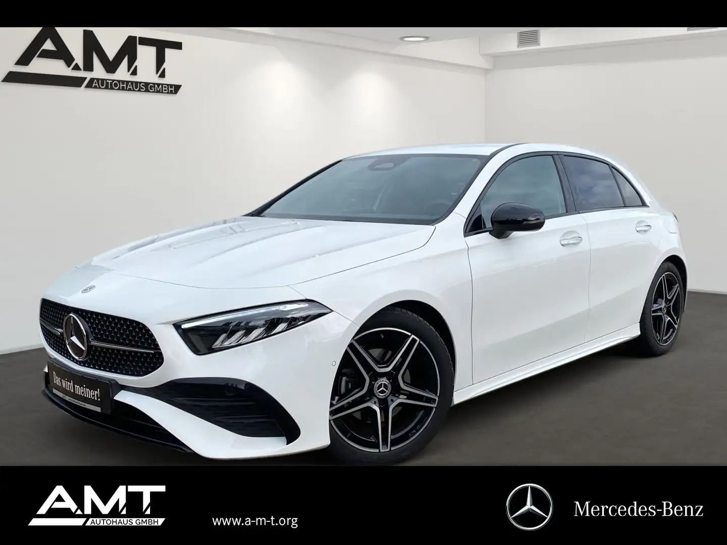 Mercedes-Benz A 180 AMG+Night+Totwinkel+Kamera+LED+Ambiente Bianco - 1