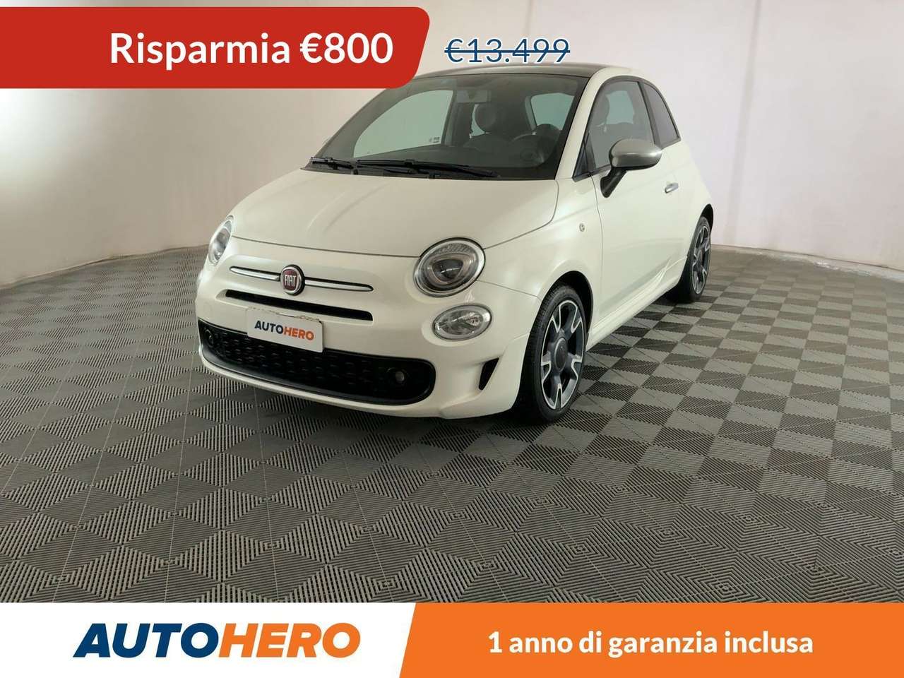 Fiat 500 1.0 Mild-Hybrid RockStar MHEV