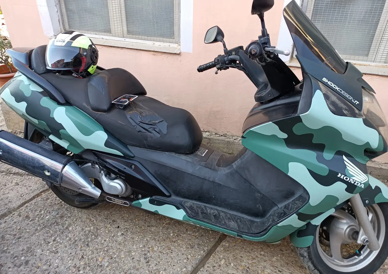Honda SW-T 600 silver Wing 600  carburatore Zöld - 2