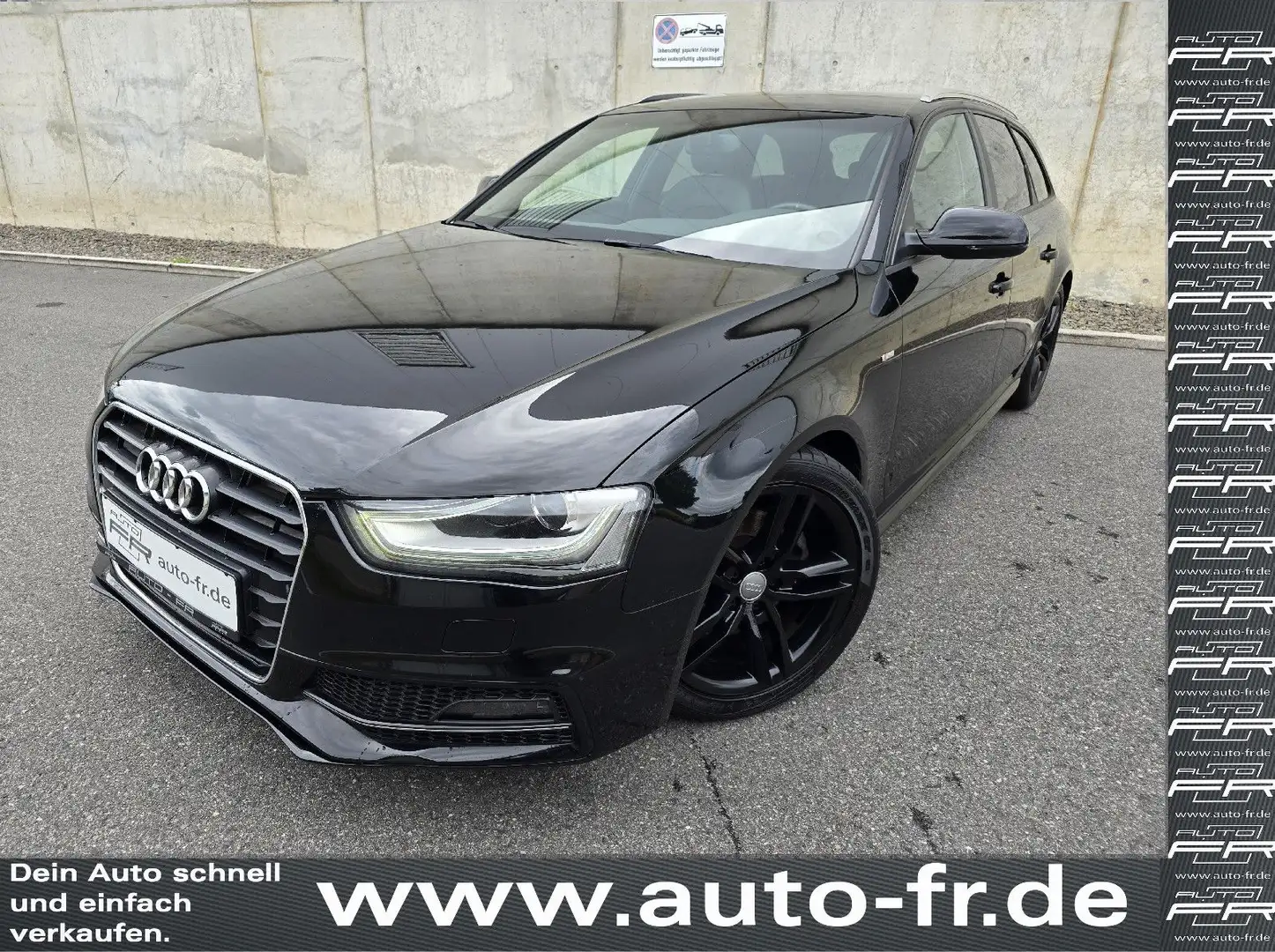 Audi A4 Avant S line 1.8 TFSI 170 PS Xenon MMI Navi Schwarz - 1