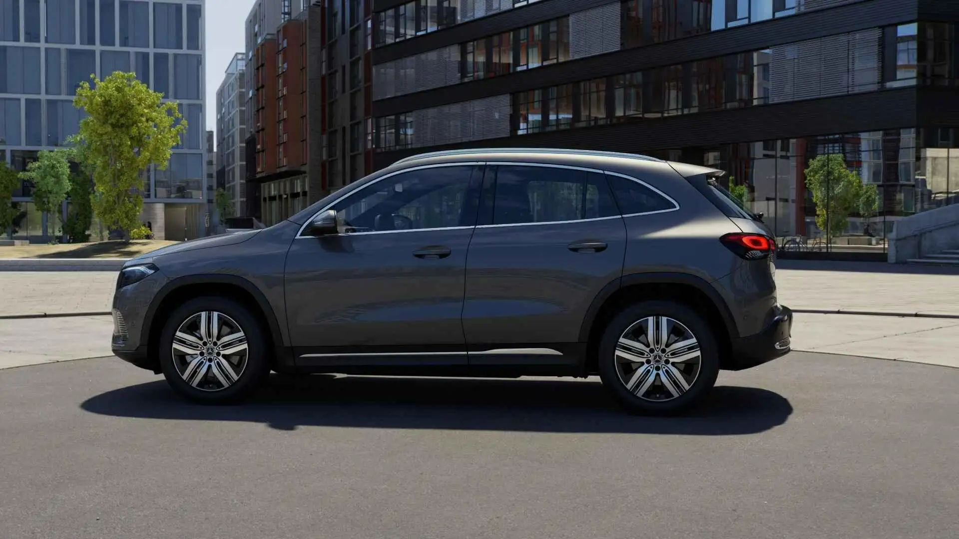 Mercedes-Benz EQA 250 Luxury Line | Dodehoekassistent | Widescreen | Gris - 2