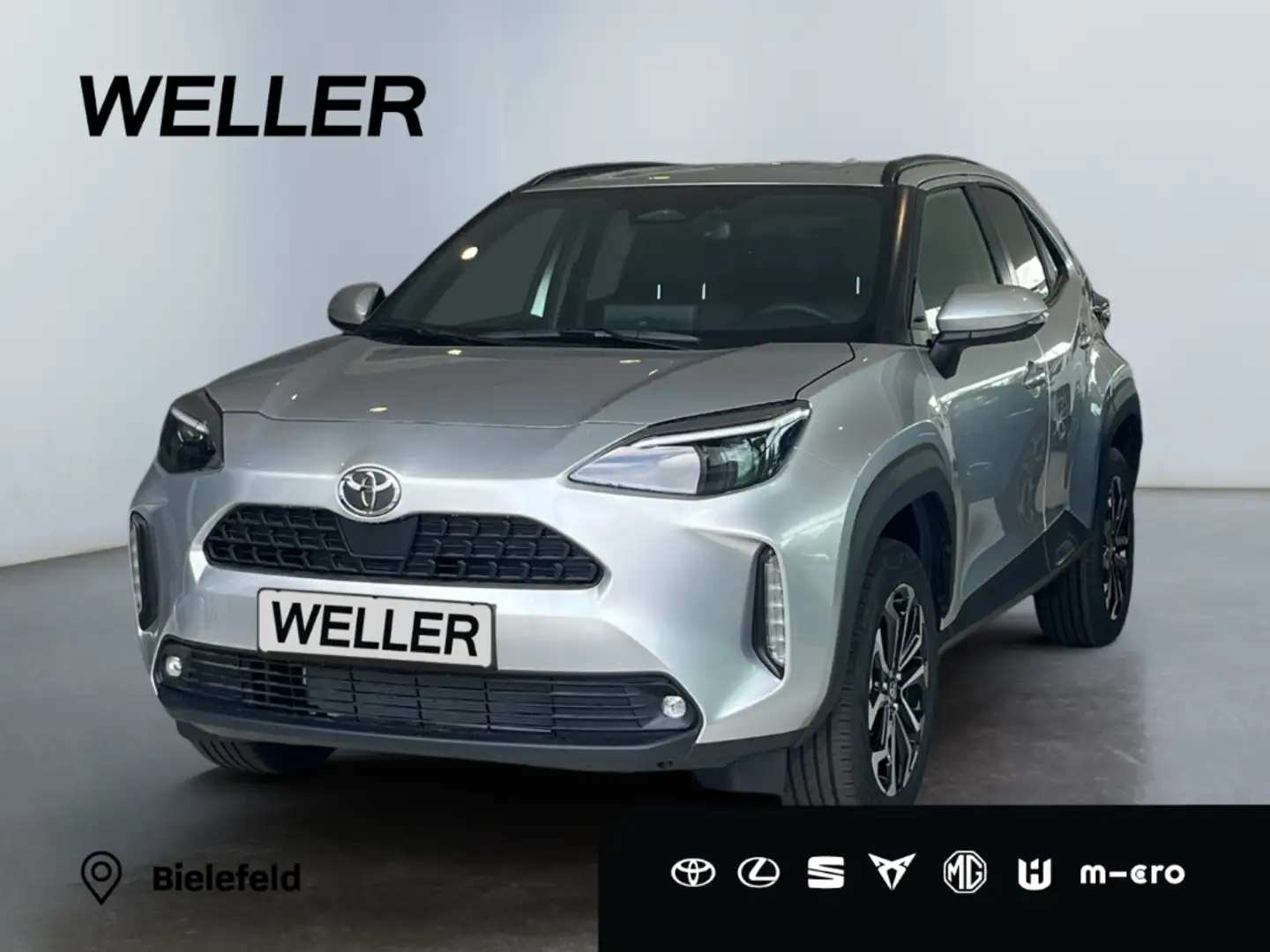Toyota Yaris Cross Hybrid 130 1.5 Teamplayer *Navi*LED* Argent - 1