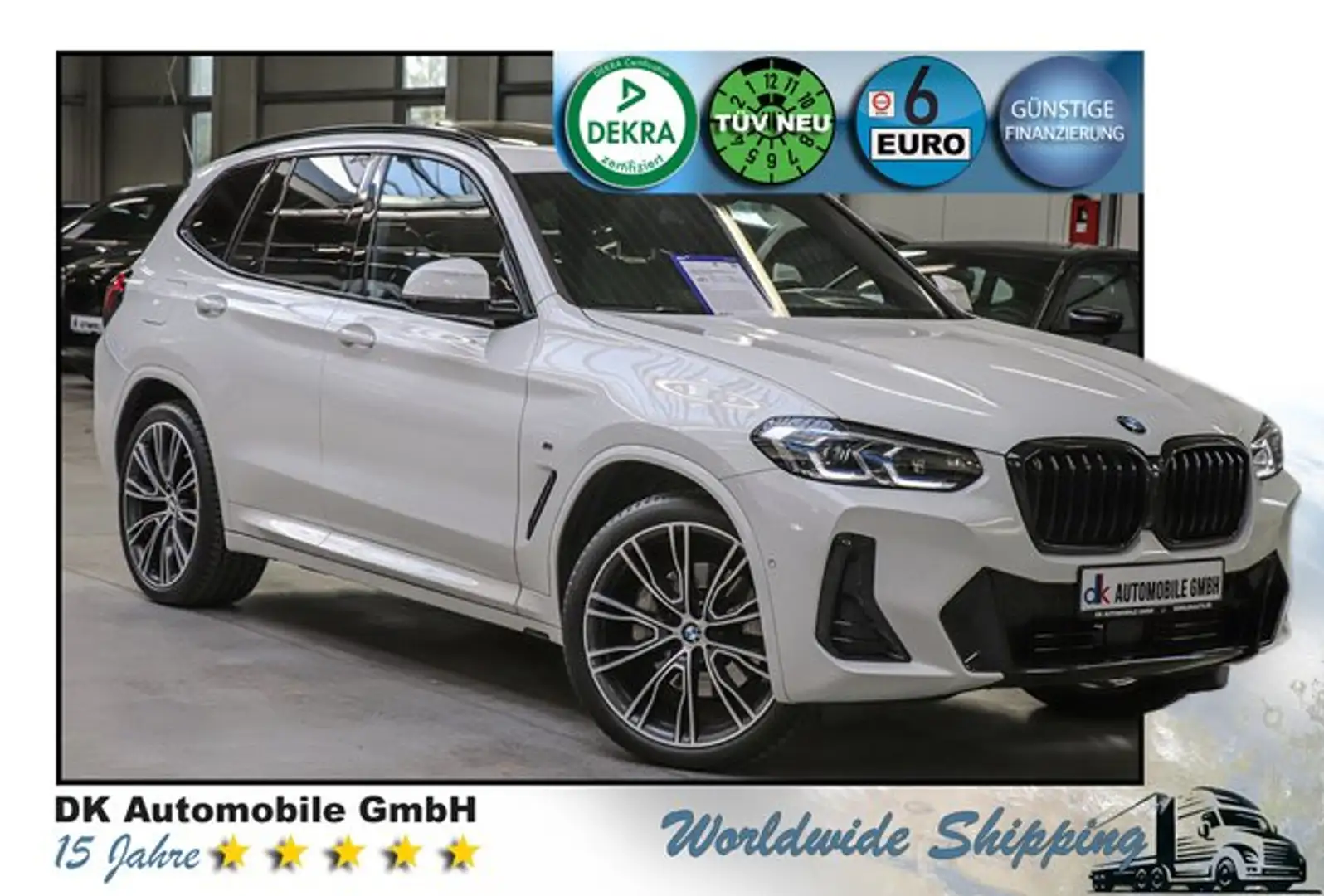 BMW X3 xDrive 30d Sport-Aut///M SPORT/LASERLICHT/HUD/ Weiß - 1