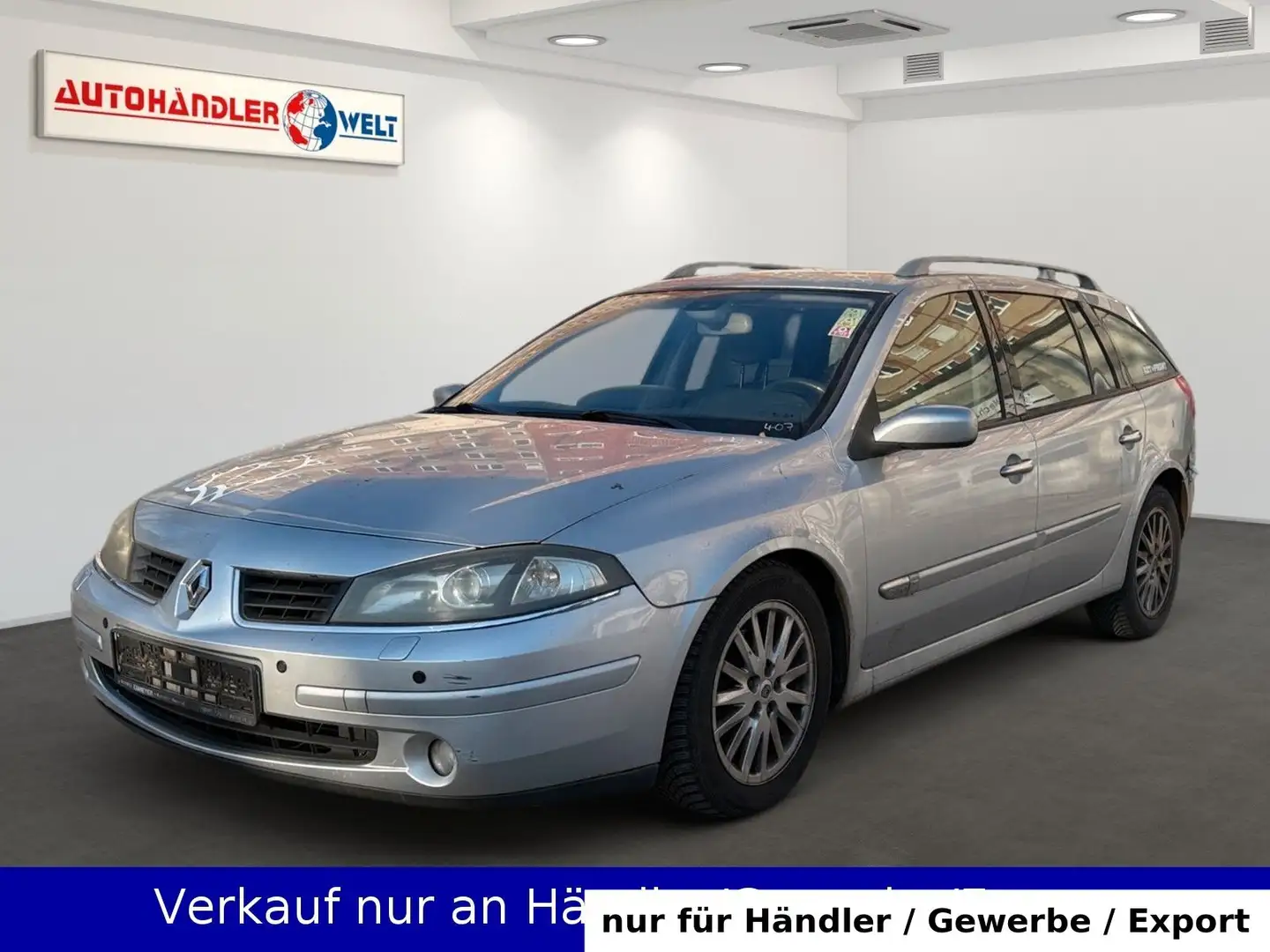 Renault Laguna Kombi 2.0i AAC Xeno Leder Navi PDC Argintiu - 1