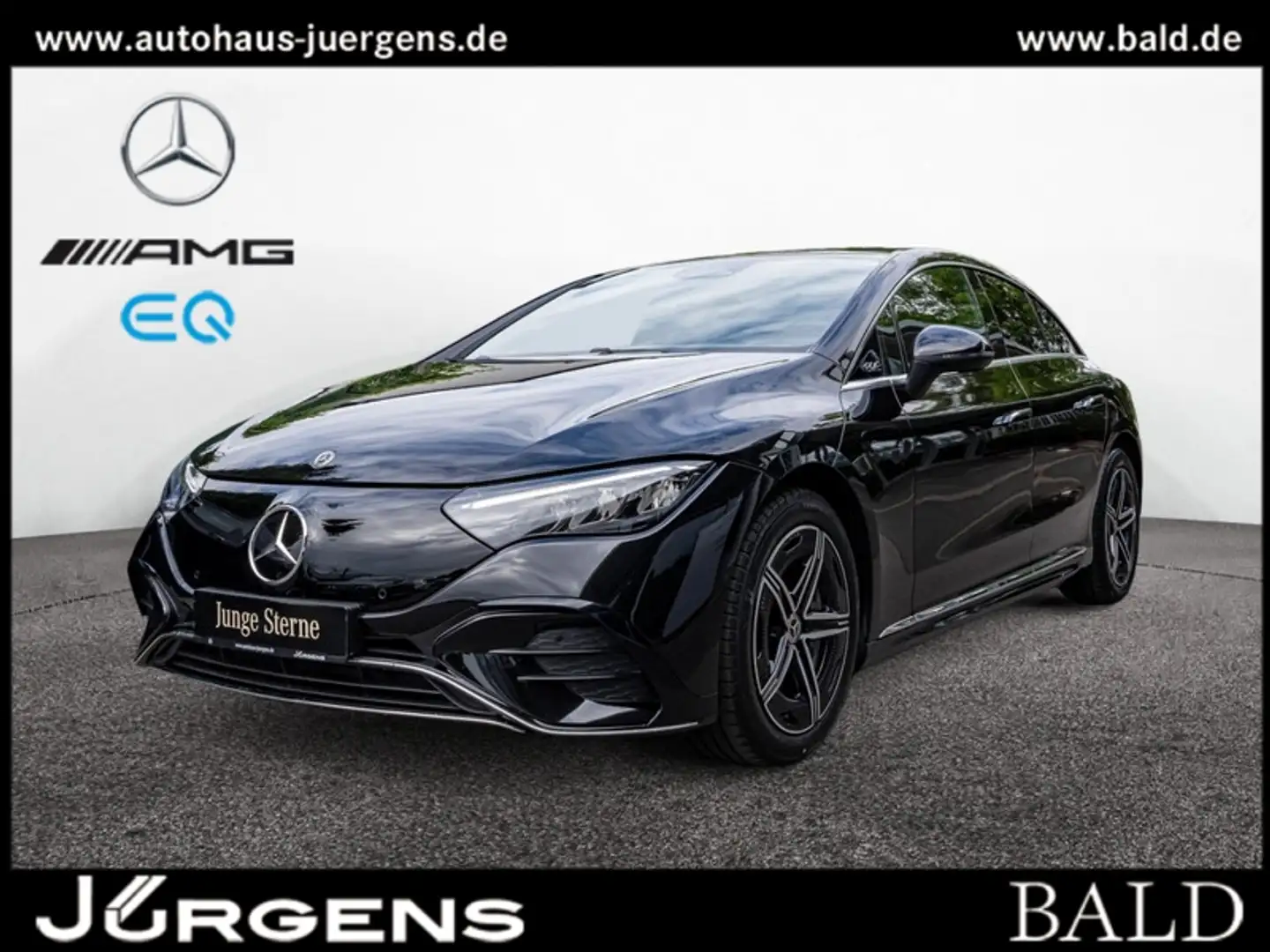 Mercedes-Benz EQE 300 AMG-Sport/LED/Cam/Pano/Memo/Winter/19' Schwarz - 2