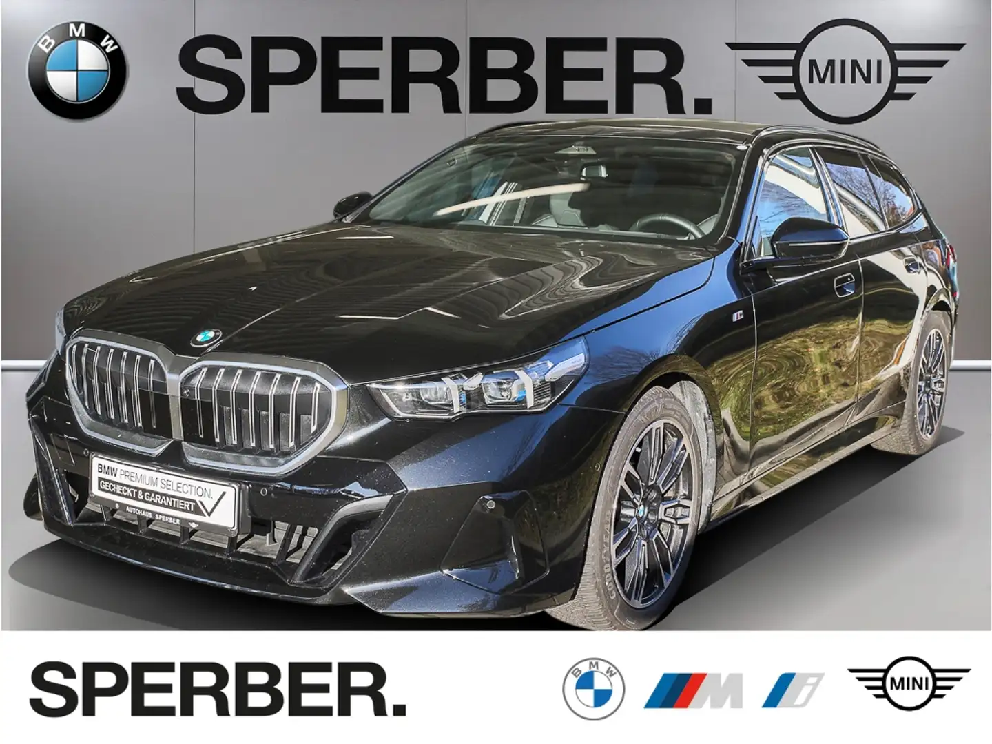 BMW 520 d Tour. "M Sport" LC Prof., AHK, HuD, Dr. Ass. +, Schwarz - 1