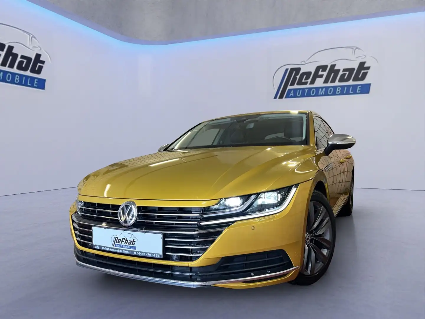 Volkswagen Arteon Elegance*MASSAGE*LED*4xSHZ*SONDERLACK* Jaune - 1