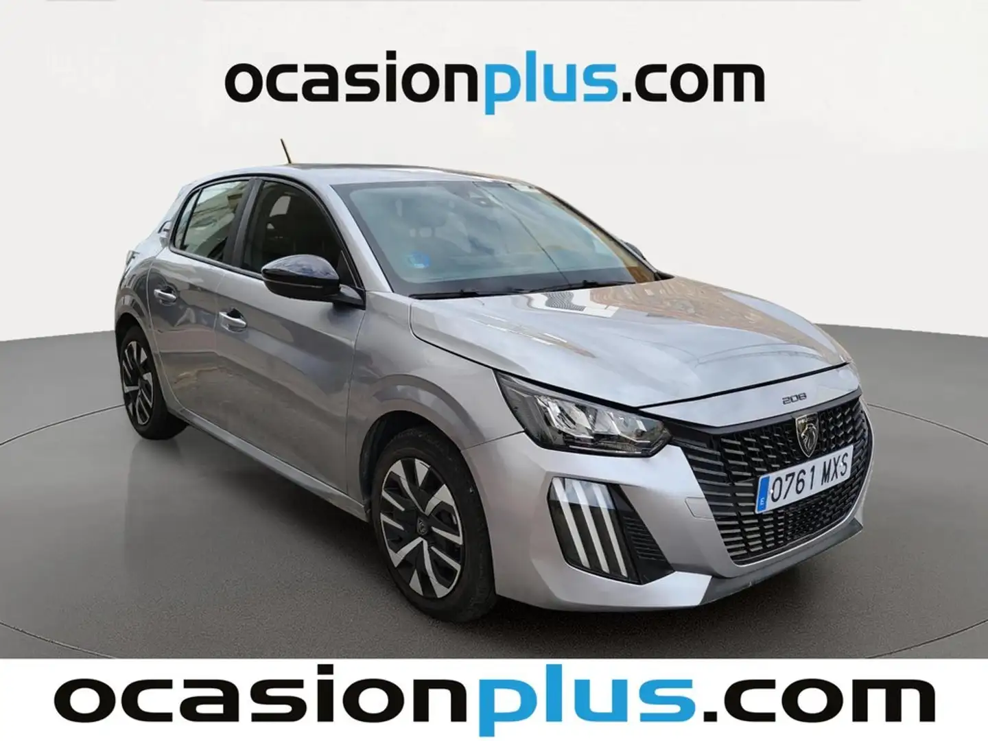 Peugeot 208 1.2 Hybrid Style e-DCS6 100 Gris - 2