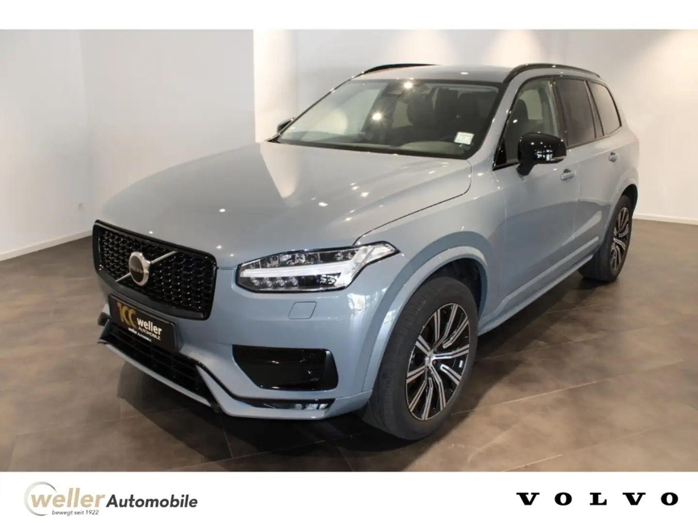 Volvo XC90 B5 Diesel Plus Dark AWD 7-Sitzer Voll-LED Rückfahr Grau - 1