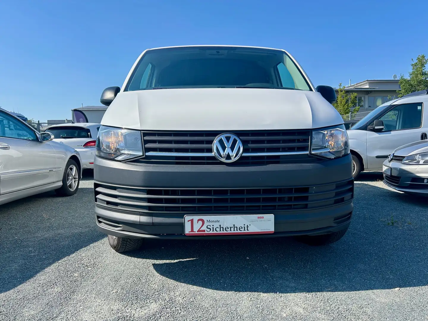 Volkswagen T6 Transporter Kasten/ 3.Sitze/ Garantie/ MwSt./ Standheizung Weiß - 1
