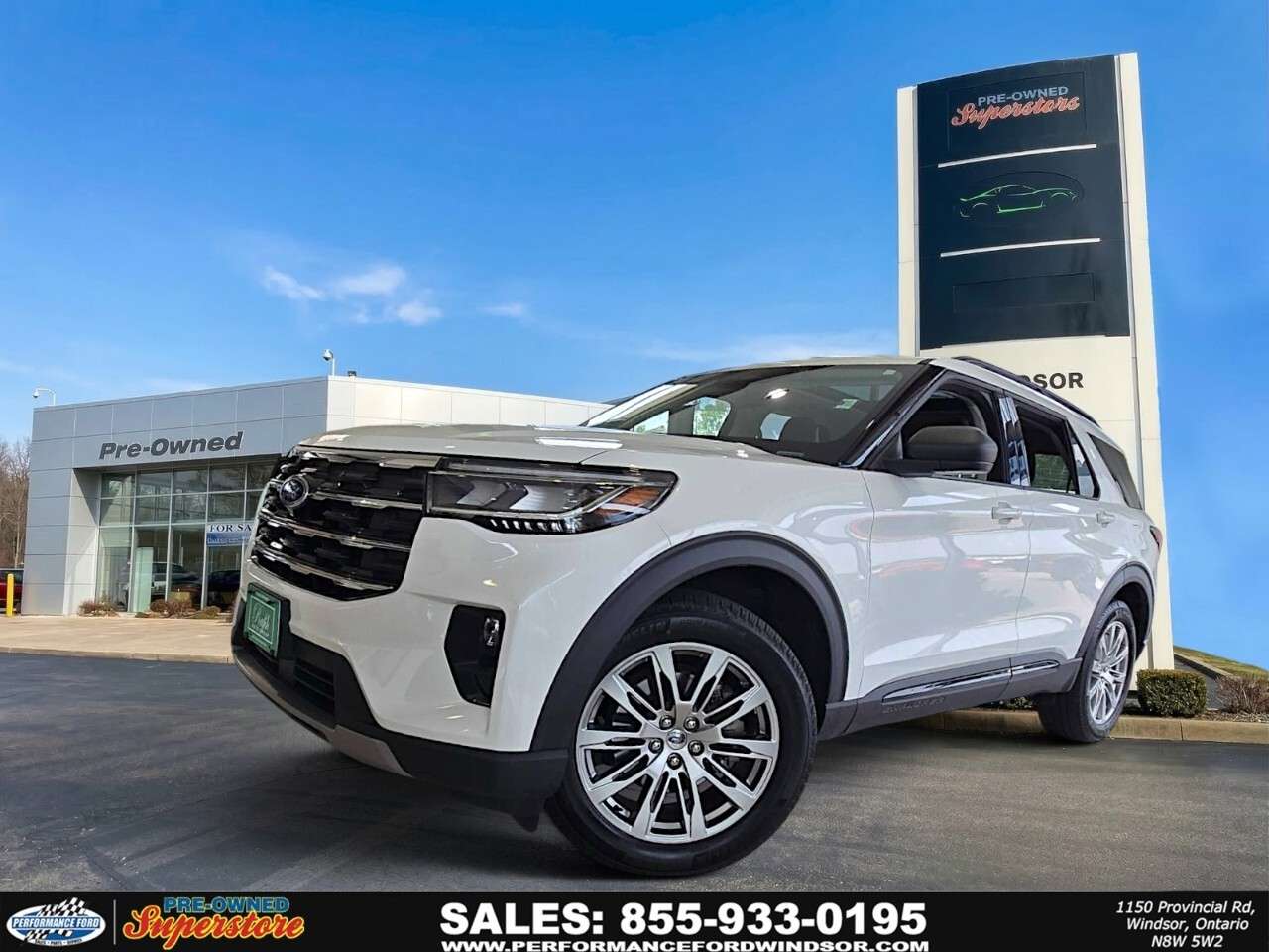 2026 Ford Explorer Active w/200A Pkg 4WD - ACCIDENT FREE - 2.49% FACT