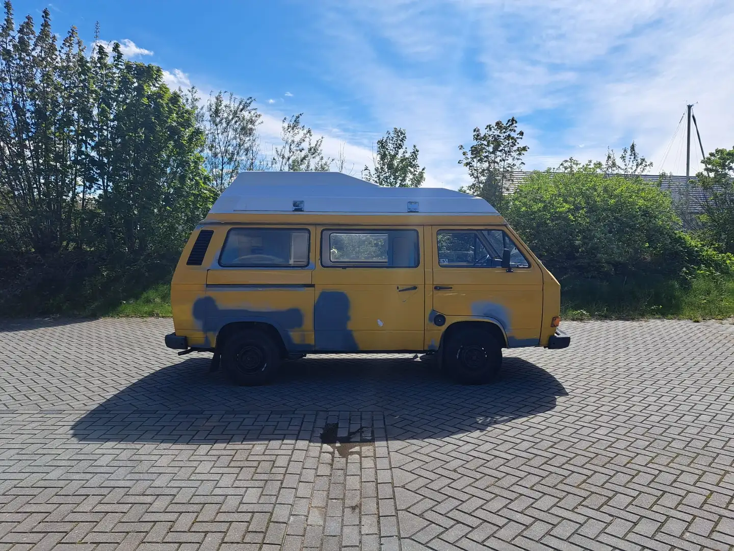 Volkswagen T3 camper Sarı - 1