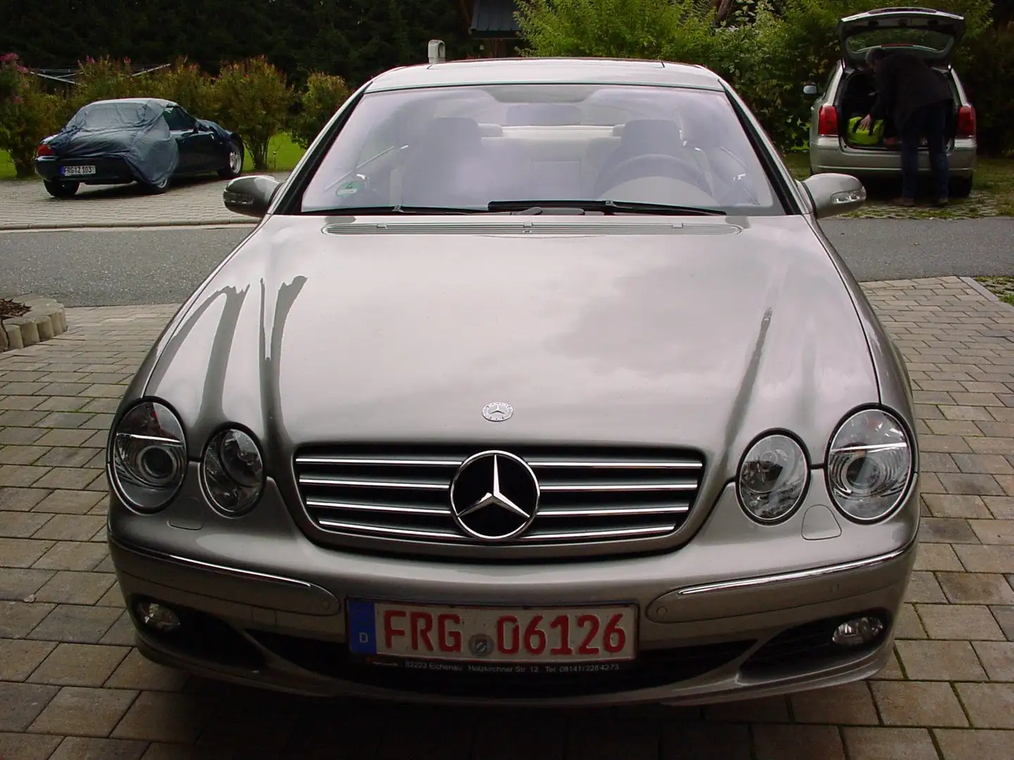 Mercedes-Benz CL 500 7G-TRONIC Ausnahmezustand wie NEU Srebrny - 2