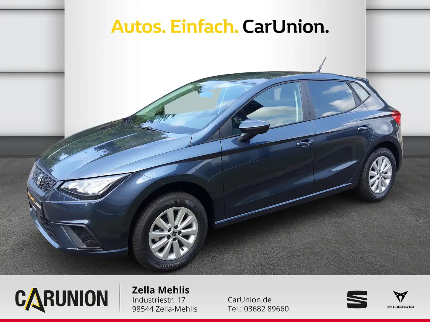 SEAT Ibiza Road Ed. 1.0  *KLIMA*NAVI*SITZH*TEMPO* Grau - 1