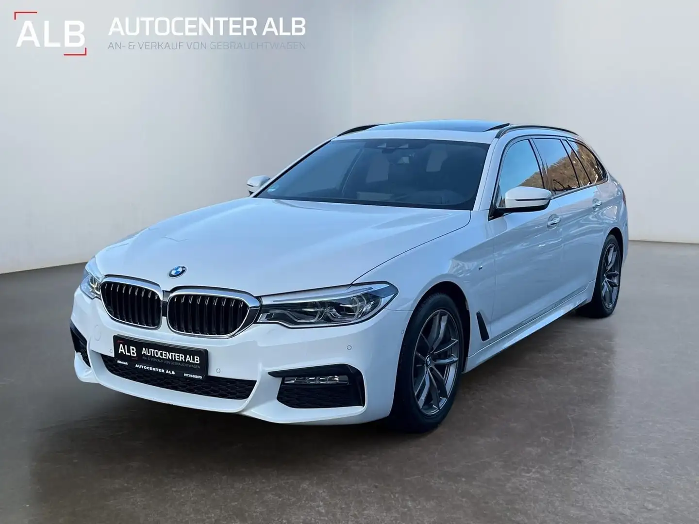 BMW 520 d xDrive M-SPORTPAKET/HEAD-UP/PANO/LED/VOLL/ Blanc - 1