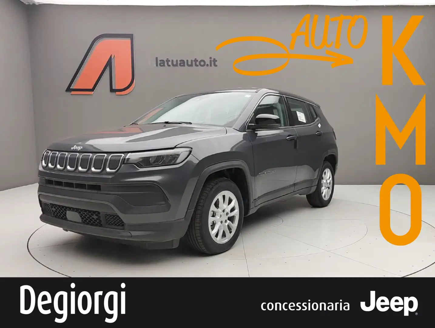 Jeep Compass 1.6 MJT 130CV LONGITUDE Gris - 1