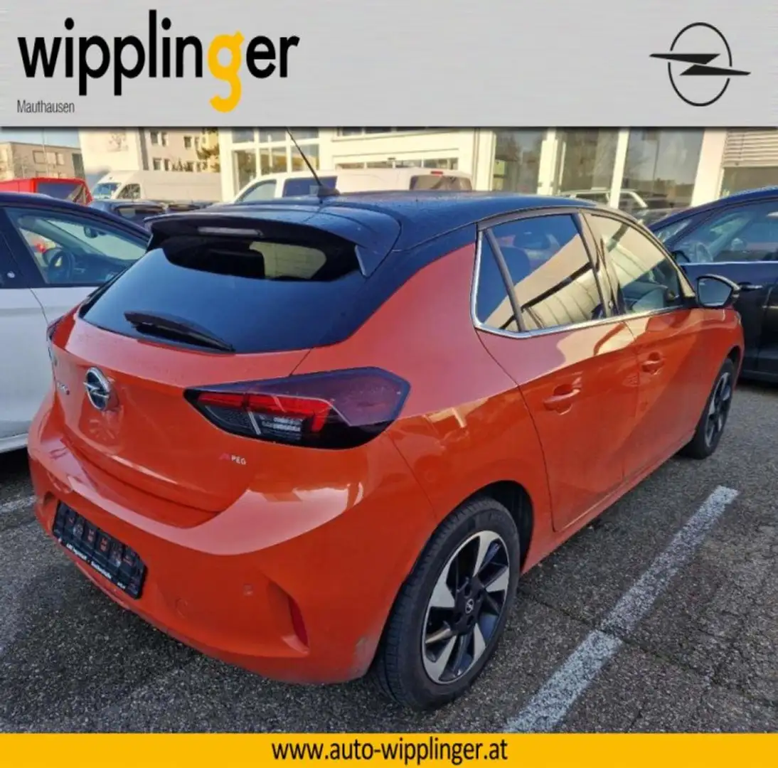 Opel Corsa -e Elegance 136PS Elektro 3-ph LP € 38.025,- Arancione - 2