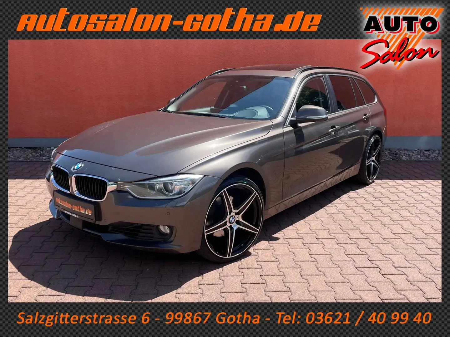 BMW 330 d xDrive Touring XENON+NAVI PANO LEDER AHK LM Braun - 1