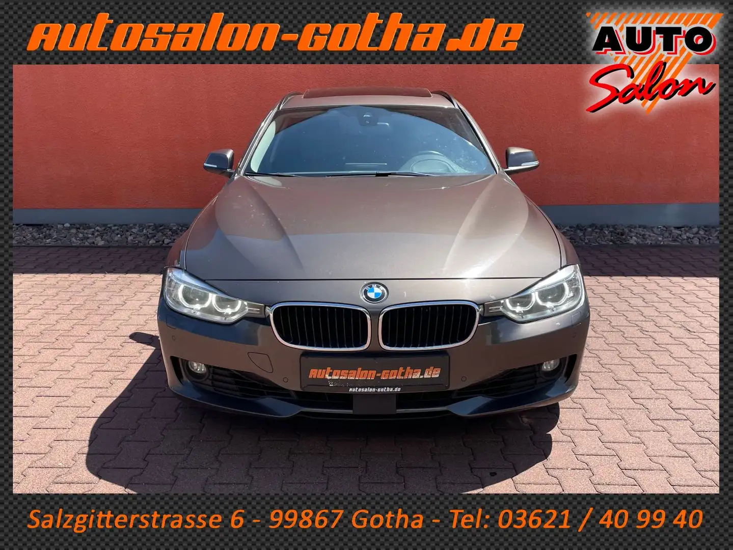 BMW 330 d xDrive Touring XENON+NAVI PANO LEDER AHK LM Braun - 2
