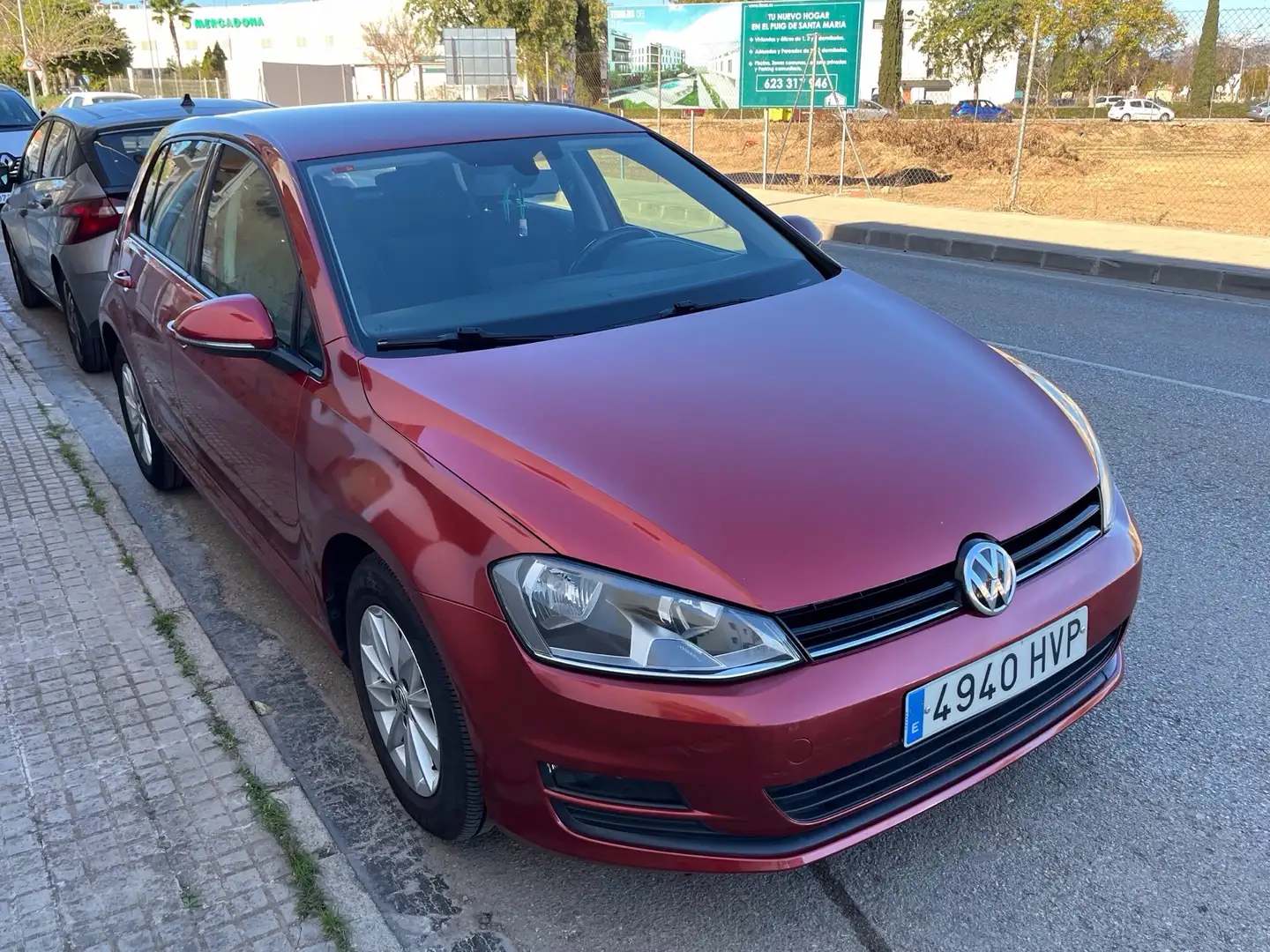 Volkswagen Golf 2.0TDI CR BMT Advance 150 Rojo - 1