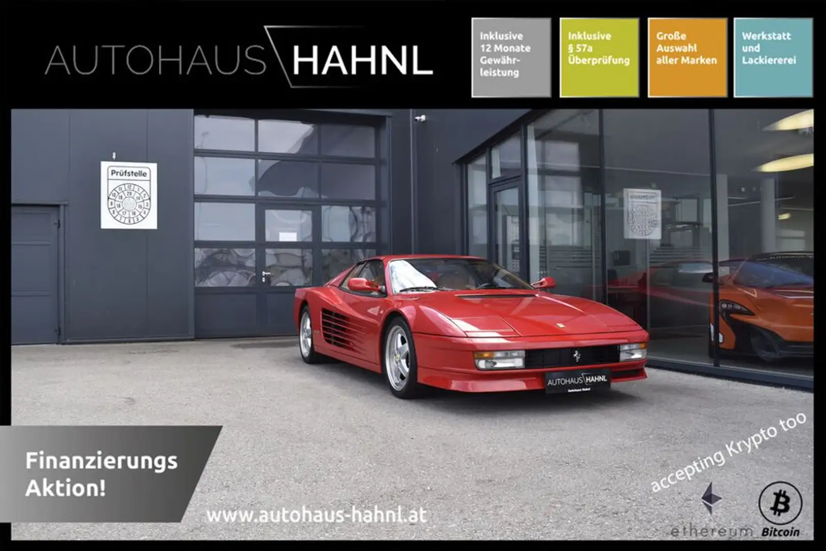 Ferrari Testarossa F110 1.Besitz Красный - 1