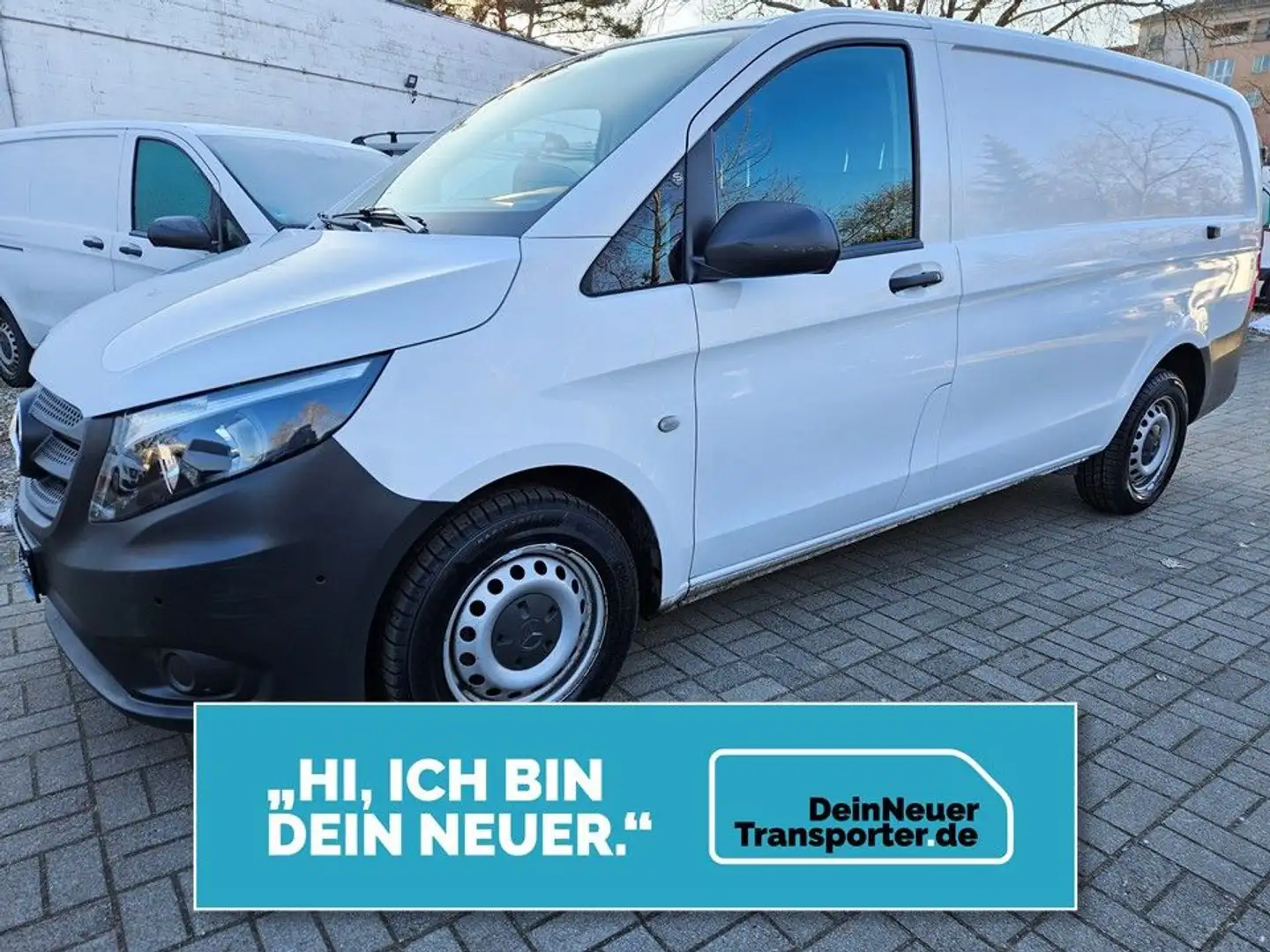 Mercedes-Benz Vito 114 CDI LANG|AC|AHK|KAM|TÜV+SERV+REIF+BREMS Blanc - 1