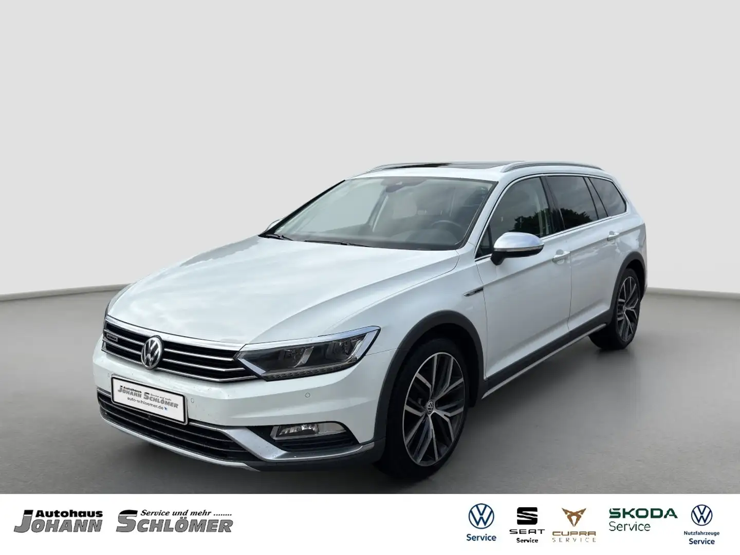 Volkswagen Passat Alltrack 4Motion 2.0 TDI DSG AHK SD NAVI Klima Navi Blanc - 1