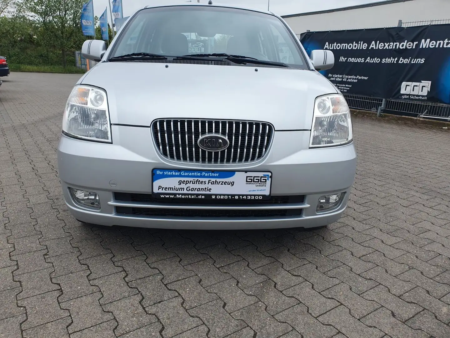 Kia Picanto 1.1 EX GARANTIE AUTOMATIK KLIMAANLAGE Silber - 2