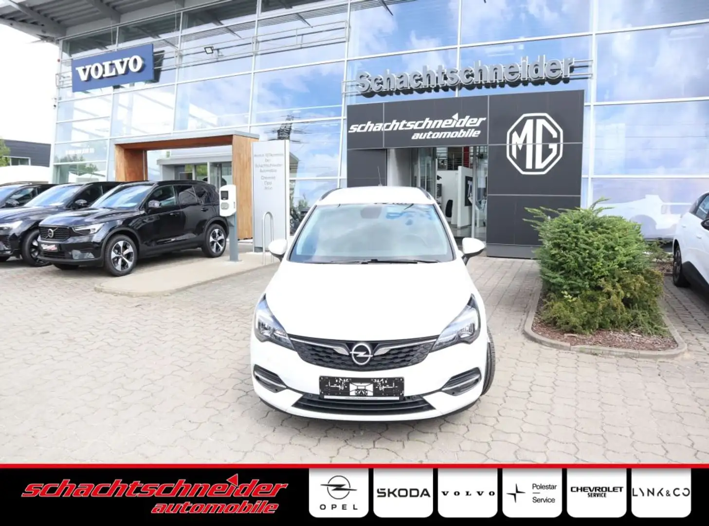 Opel Astra ST Business Edition 1.5D Aut.+Navi+Kamera Weiß - 1