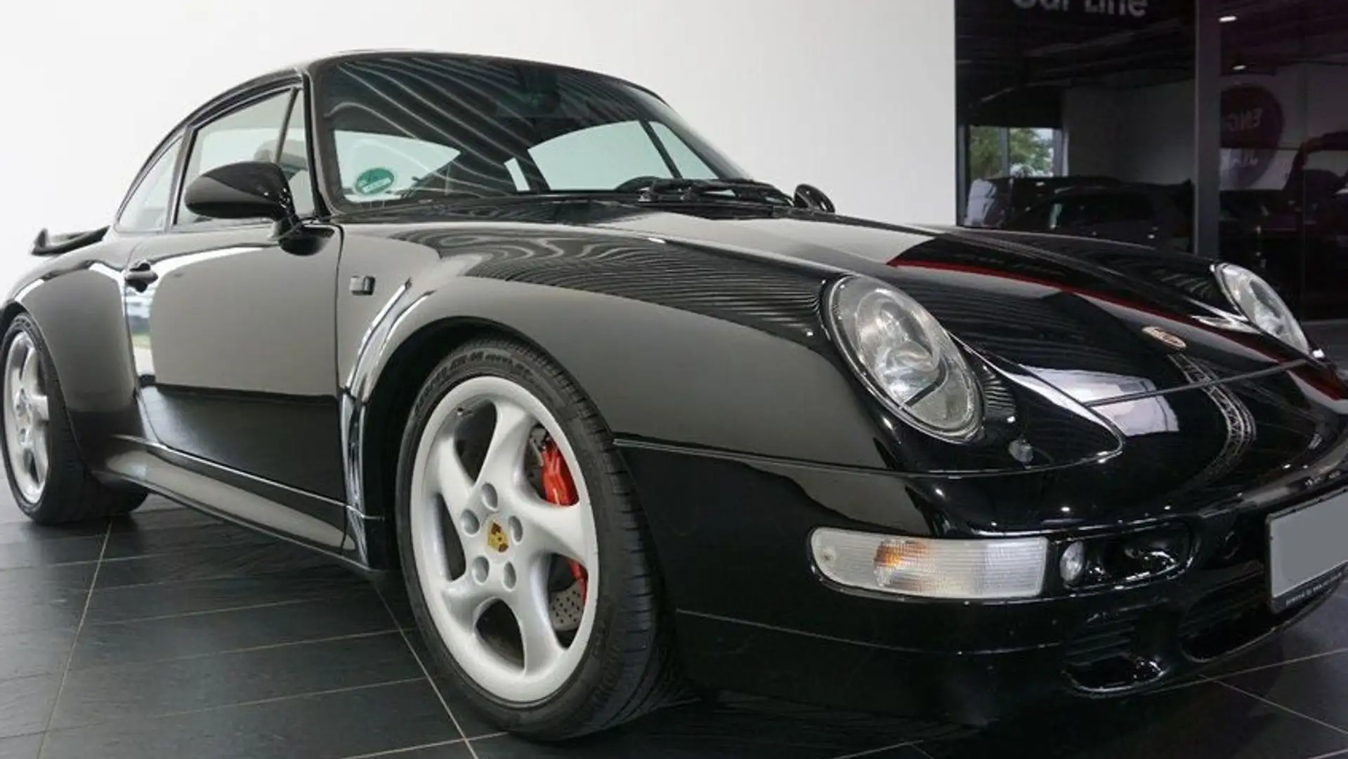 Porsche 993 Turbo (993) Siyah - 1