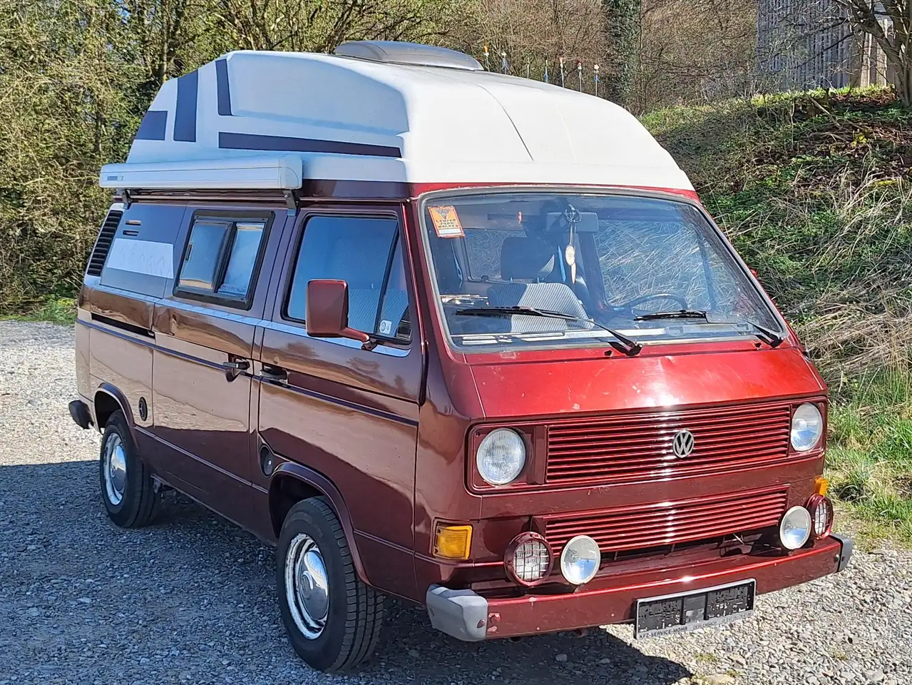 Volkswagen T3 So. KFZ Wohnmobil, foto 3