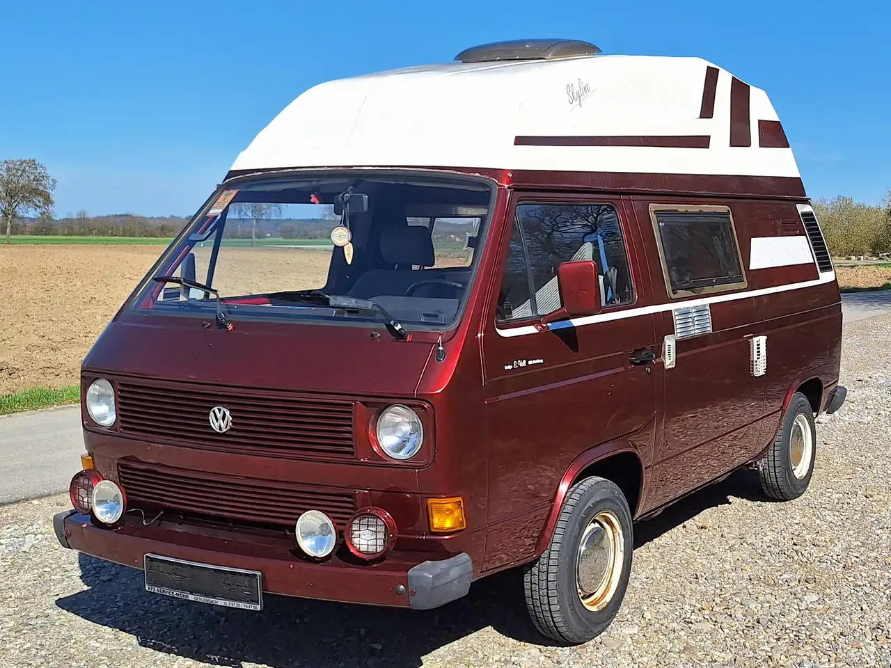Volkswagen T3 So. KFZ Wohnmobil, foto 2