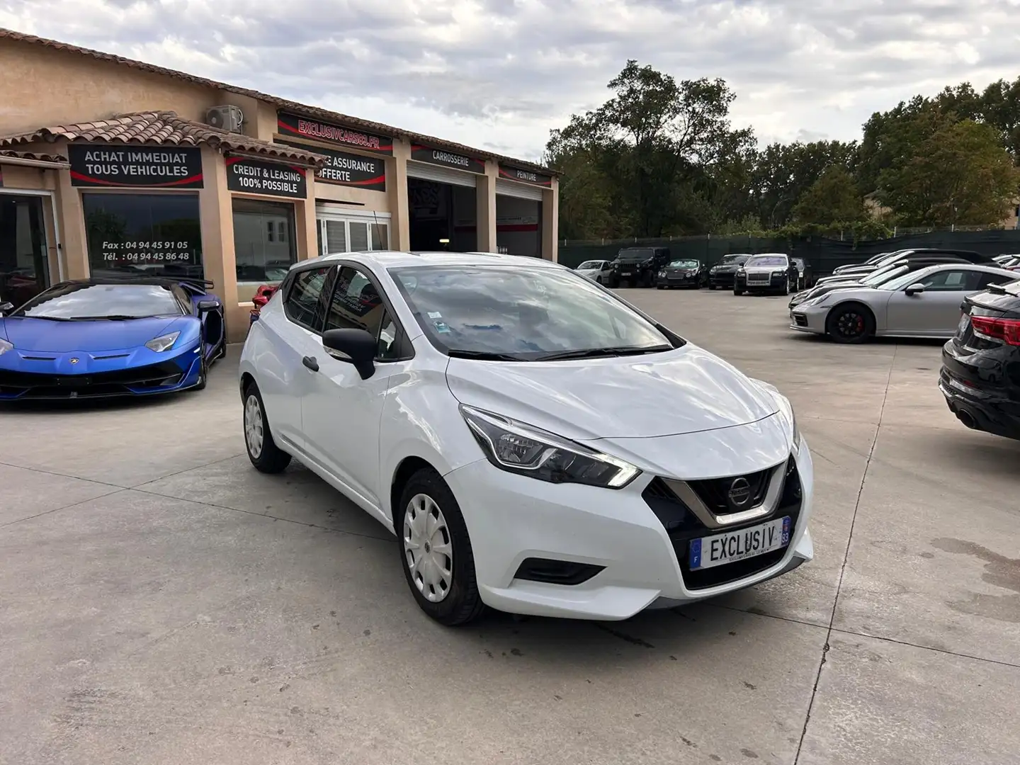 Nissan Micra 1.0 71CH BUSINESS EDITION Blanc - 2