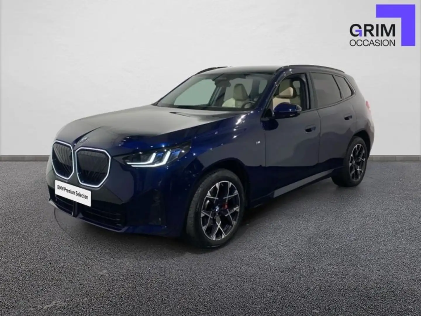 BMW X3 xDrive20d 197ch M Sport Bleu - 1