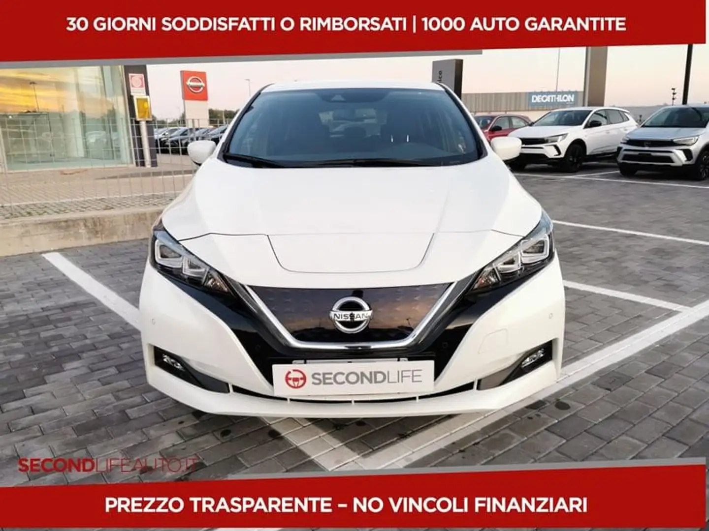 Nissan Leaf N-Connecta 40kWh 150cv my19 Bianco - 2