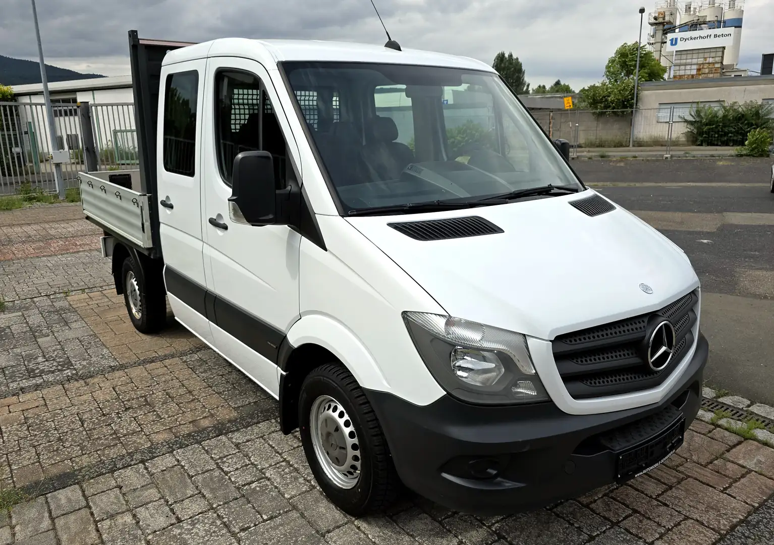 Mercedes-Benz Sprinter Pritsche/Doka 210 CDI Weiß - 2