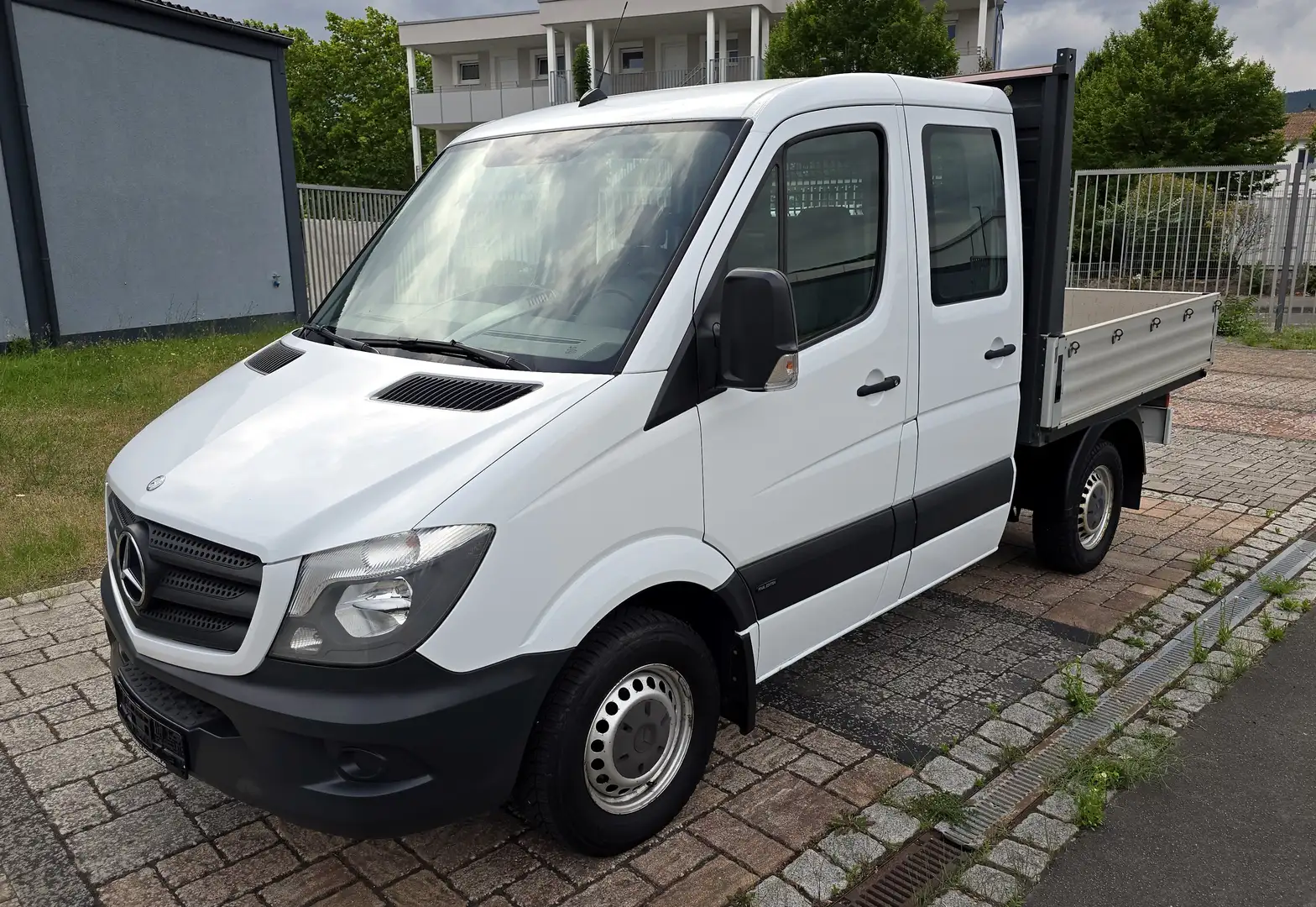 Mercedes-Benz Sprinter Pritsche/Doka 210 CDI Weiß - 1