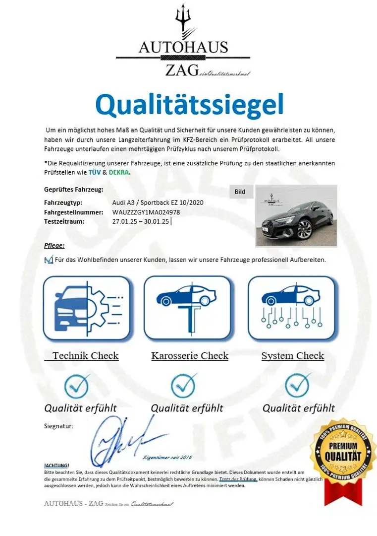 Audi A3 Sportback 35 TFSI*S LINE*MATRIX LED*VIRTUAL* Schwarz - 2