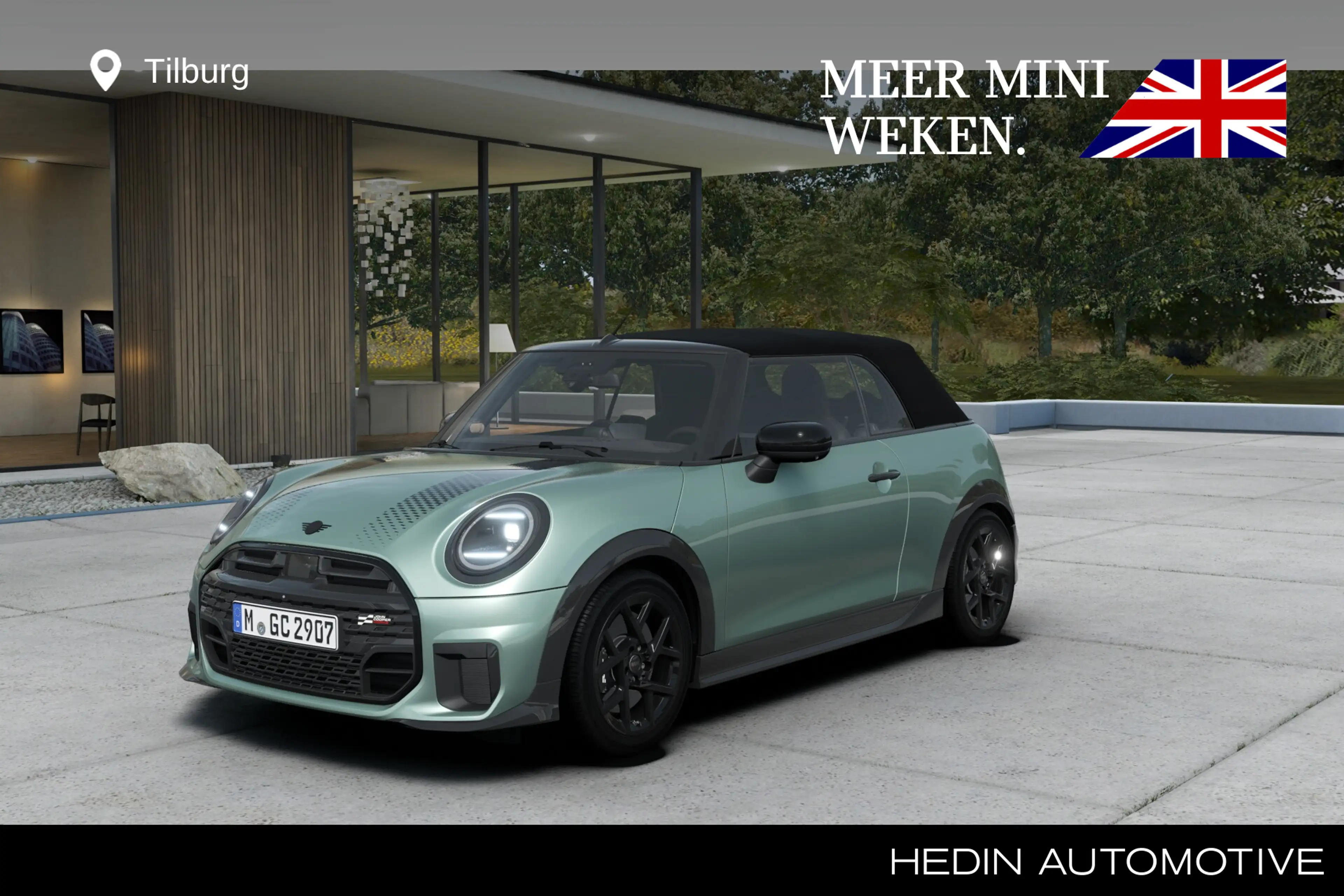 MINI Cooper C Cabrio 2.0 John Cooper Works | Pakket L | | Head-Up Displ