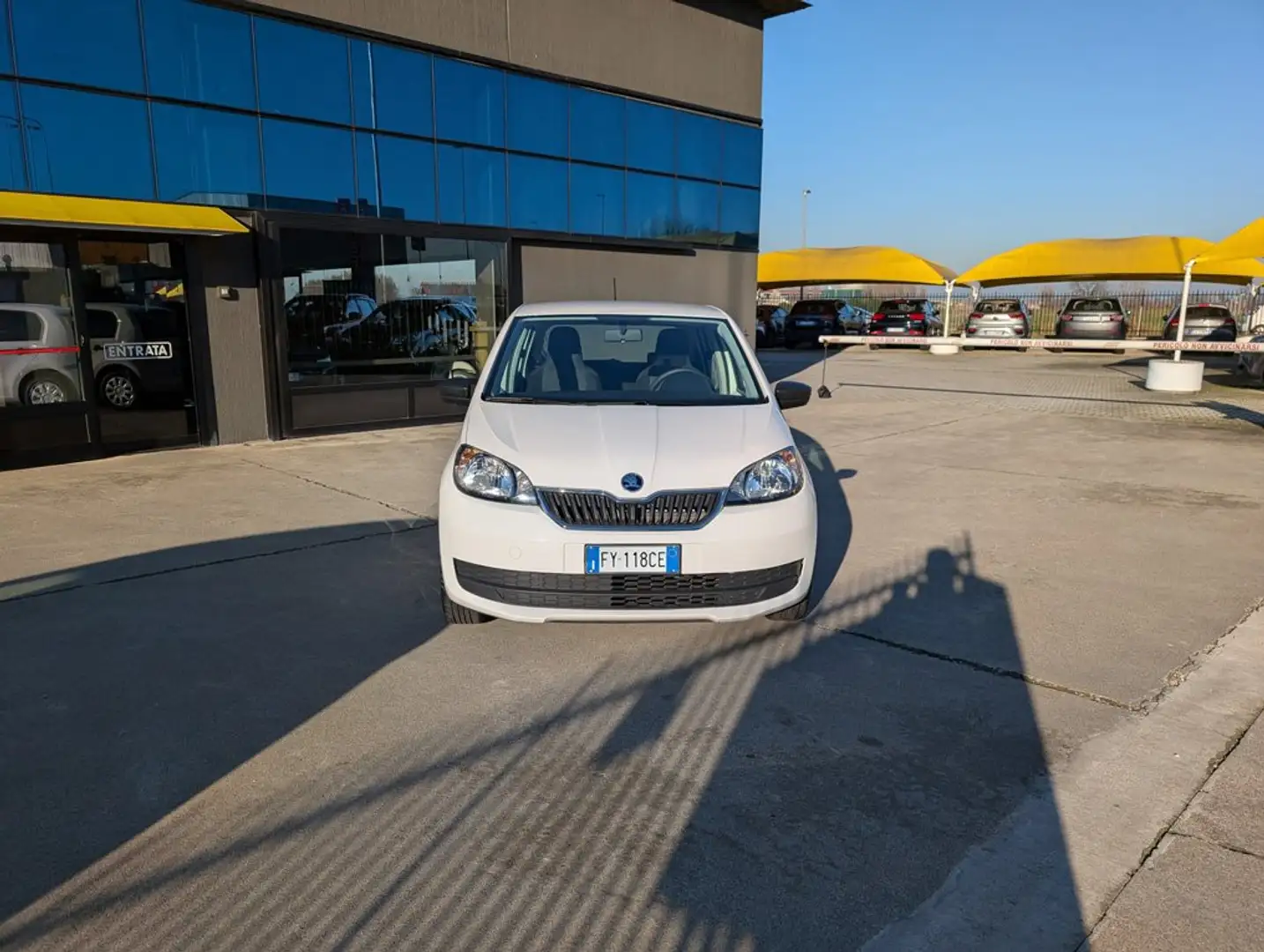 Skoda Citigo 5p 1.0 mpi g-tec Active 68cv - BENZ/METANO Weiß - 2