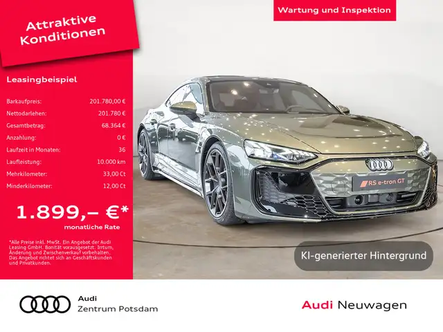 Audi RS e-tron GT performance HUD B&O NACHTSICHT