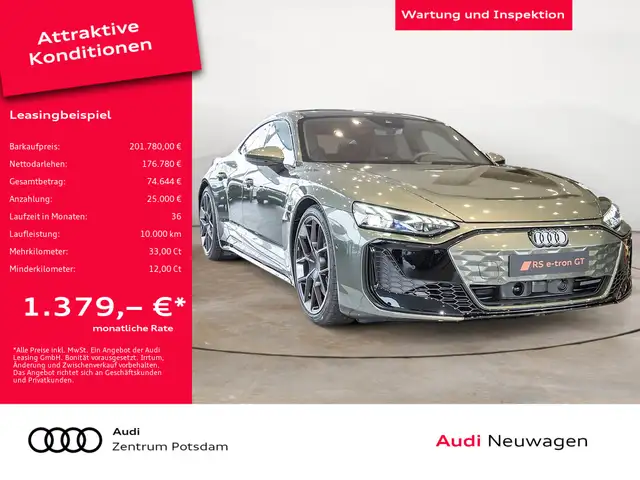 Audi RS e-tron GT performance HUD B&O NACHTSICHT