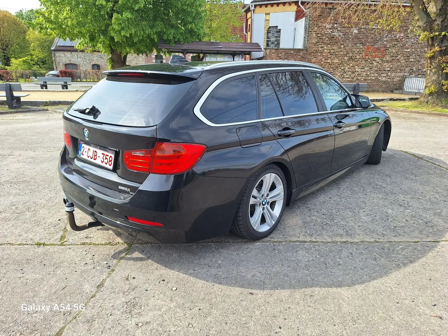 BMW 316 bmw 316d 2lcc 116ch 85kw xenon pack m Zwart - 2