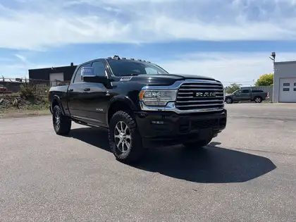 Black 2024 RAM 3500 Pickup Truck Four-Wheel Drive 6-Speed Automatic