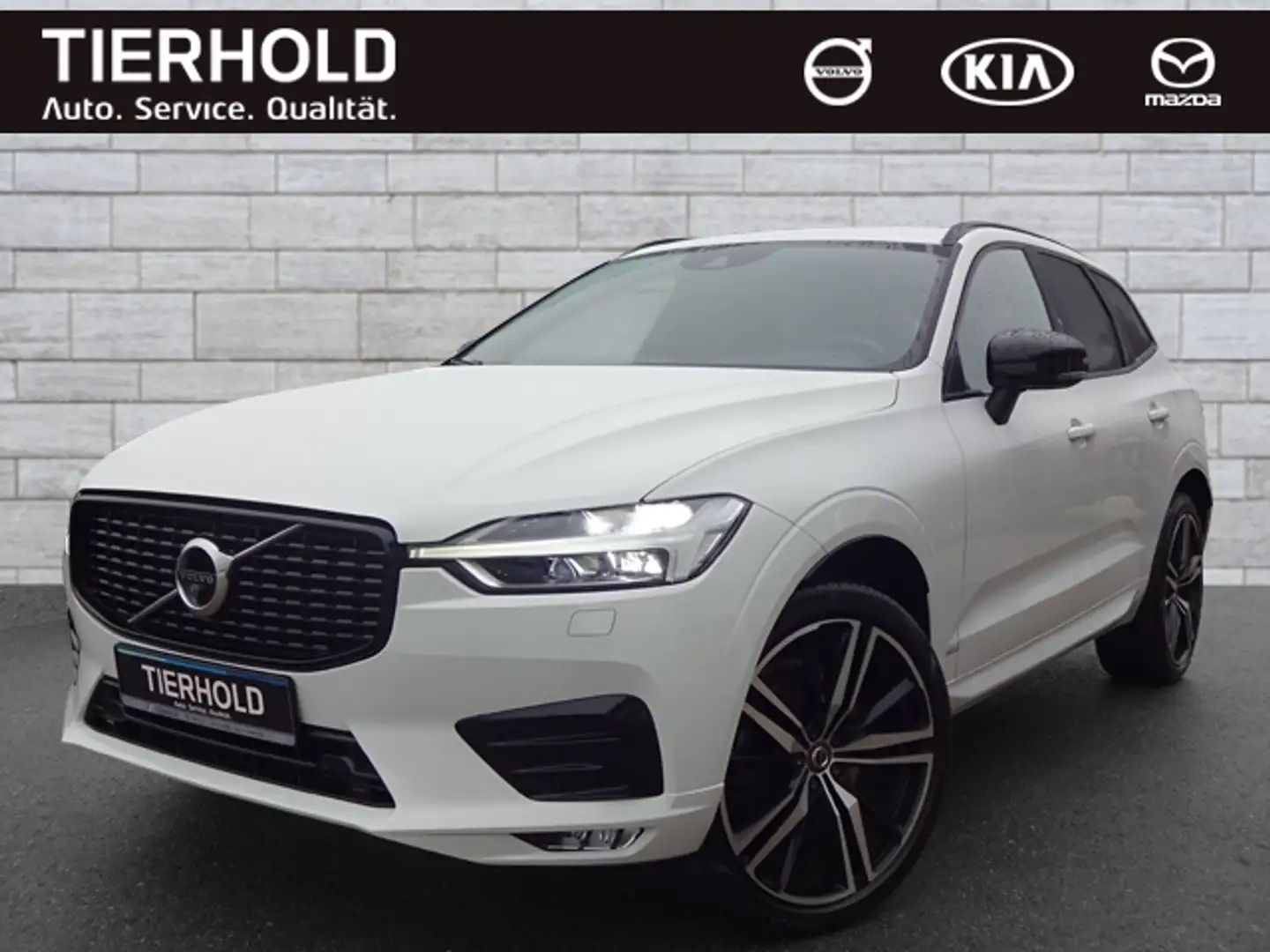 Volvo XC60 B4 R Design AWD AHK ACC BLIS 360° 21" Weiß - 2
