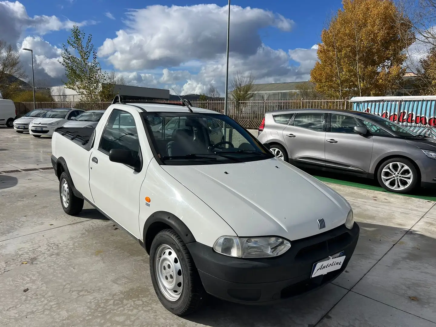 Fiat Strada 1.9 D -PICK UP- BEN TENUTO Bianco - 1